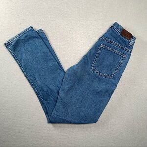 Vintage L.L. Bean Double L Relaxed Fit Jeans Womens 4T Blanket Lined Petite
